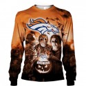 Denver Broncos 3D Hoodie Horror Sweatshirt