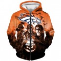 Denver Broncos 3D Hoodie Horror Sweatshirt