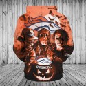 Denver Broncos 3D Hoodie Horror