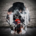 Denver Broncos 3D Hoodie Hot Skull