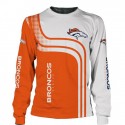 Denver Broncos 3D Hoodie Line Sweatshirt