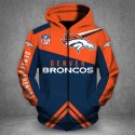 Denver Broncos 3D Hoodie Love VIP