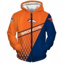 Denver Broncos 3D Hoodie Net