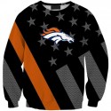Denver Broncos 3D Hoodie Unique Flag