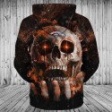 Denver Broncos 3D Hoodie Unique Skull