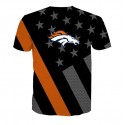 Denver Broncos 3D T-Shirt Unique Flag
