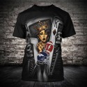 Denver Broncos 3D T-shirt Poker