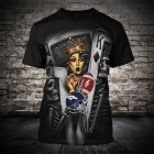 Denver Broncos 3D T-shirt Poker
