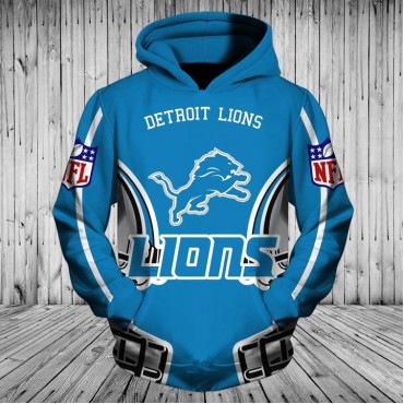 Detroit Lions 3D Hoodie