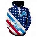 Detroit Lions 3D Hoodie Flag