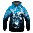 Detroit Lions 3D Hoodie Horror Sweatshirt