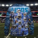 Detroit Lions 3D Hoodie Team