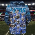 Detroit Lions 3D Hoodie Team