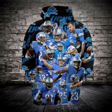 Detroit Lions 3D Hoodie Unique Team