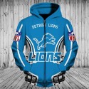 Detroit Lions 3D Hoodie