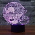 Detroit Lions 3D LED Light Lamp