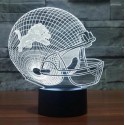 Detroit Lions 3D LED Light Lamp