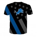 Detroit Lions 3D T-shirt Flag