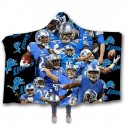 Detroit Lions Classic 3D Hooded Blanket