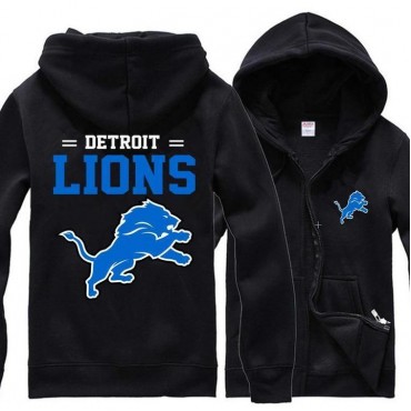 Detroit Lions Unisex Hoodie Black