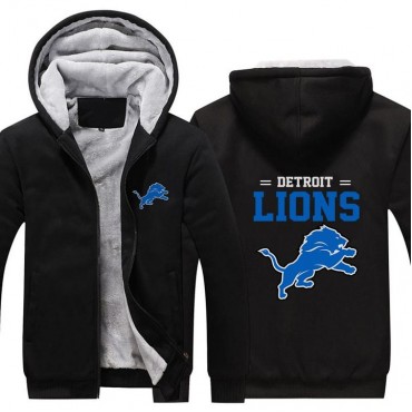 Detroit Lions Winter Hoodie