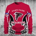 Falcons Hoodie 3D Red