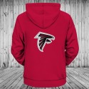 Falcons Hoodie 3D Red