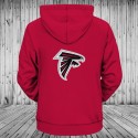 Falcons Hoodie 3D Red