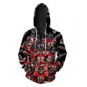 Falcons Hoodie Unique Red Black