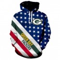 Green Bay Packers 3D Hoodie Awesome Flag