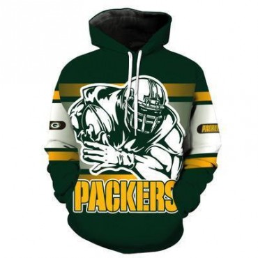 Green Bay Packers 3D Hoodie Classic