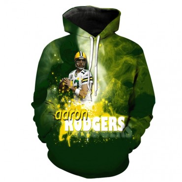 Green Bay Packers 3D Hoodie Green