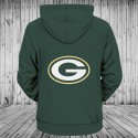 Green Bay Packers 3D Hoodie Green