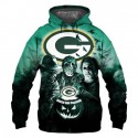 Green Bay Packers 3D Hoodie Horror Sweatshirt