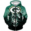 Green Bay Packers 3D Hoodie Horror Sweatshirt