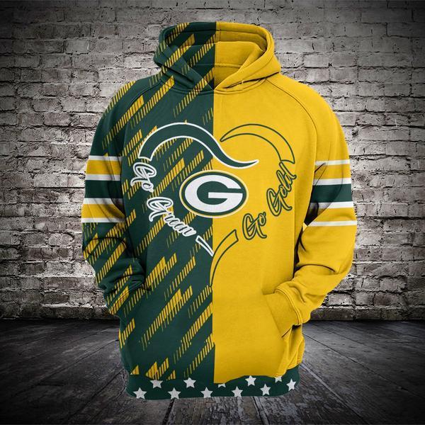 Green Bay Packers 3D Hoodie Love Jack