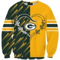 Green Bay Packers 3D Hoodie Love Jack