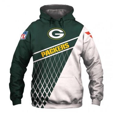 Green Bay Packers 3D Hoodie Net