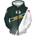 Green Bay Packers 3D Hoodie Net