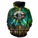 Green Bay Packers 3D Hoodie Night