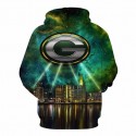 Green Bay Packers 3D Hoodie Night