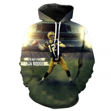 Green Bay Packers 3D Hoodie Stadium