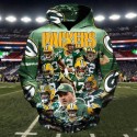 Green Bay Packers 3D Hoodie Team