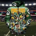 Green Bay Packers 3D Hoodie Team