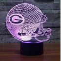 Green Bay Packers 3D LED Light Lamp