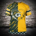 Green Bay Packers 3D T-shirt Love