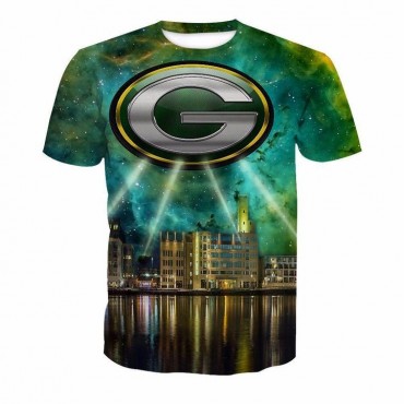 Green Bay Packers 3D T-shirt Night