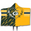 Green Bay Packers Classic 3D Hooded Blanket