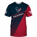 Houston Texans 3D Hoodie Black Red Net