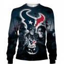 Houston Texans 3D Hoodie Halloween Sweatshirt